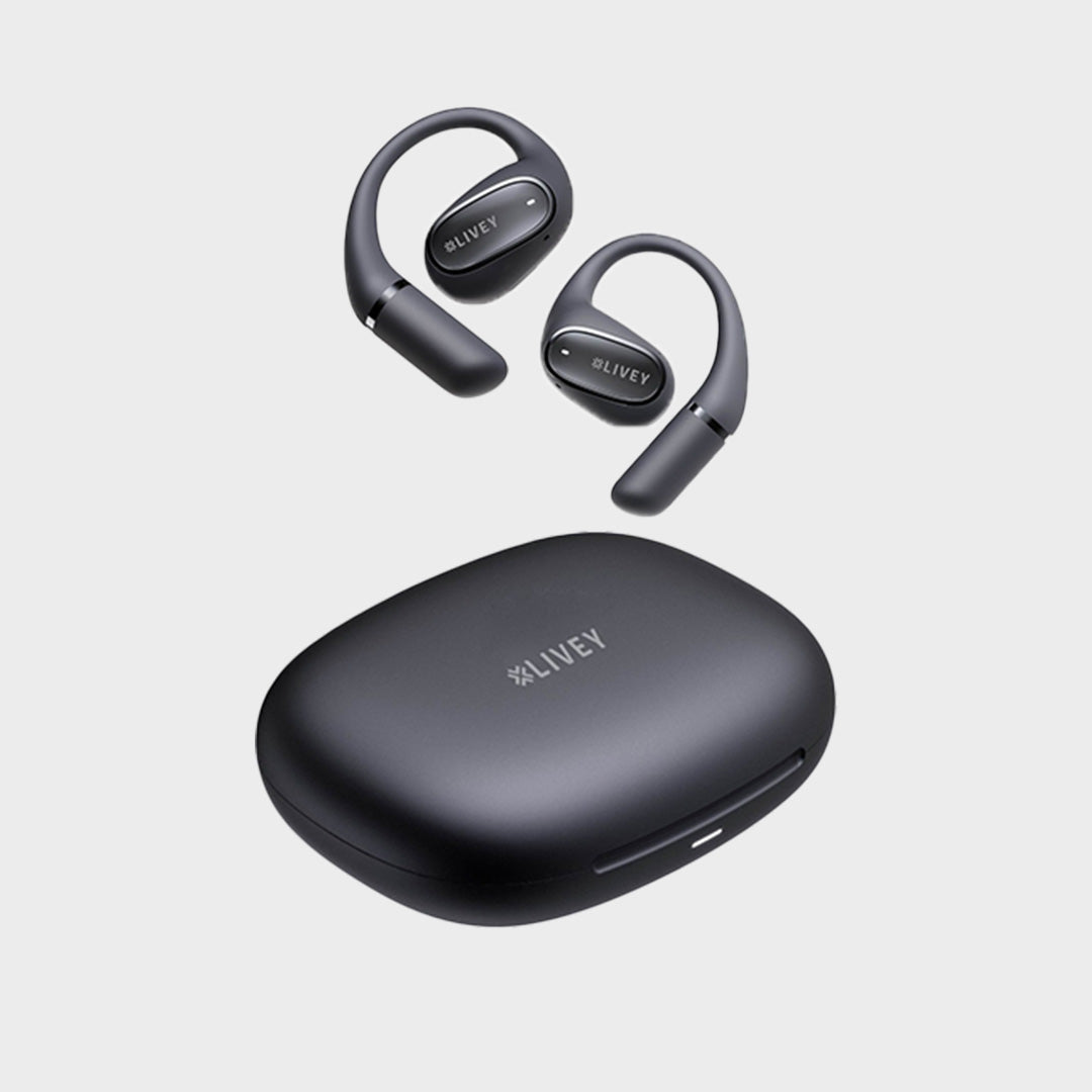 LIVEY OpenEar 770BT Headset with AI Environmental Noise Cancellation Algorithm, Engineered for All-Day Comfort!