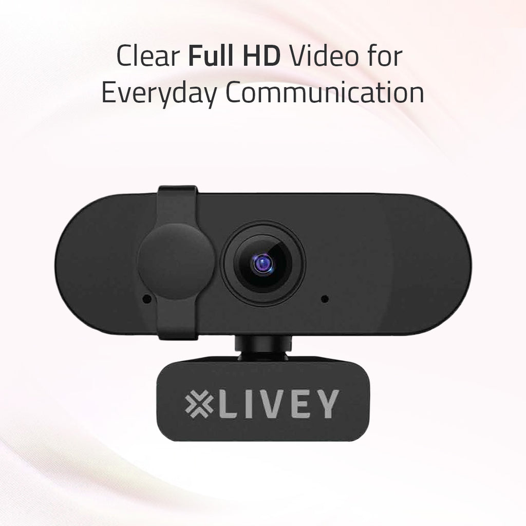 WC300 Plus Full HD 1080p Webcam with Built-In Mic & Privacy Filter