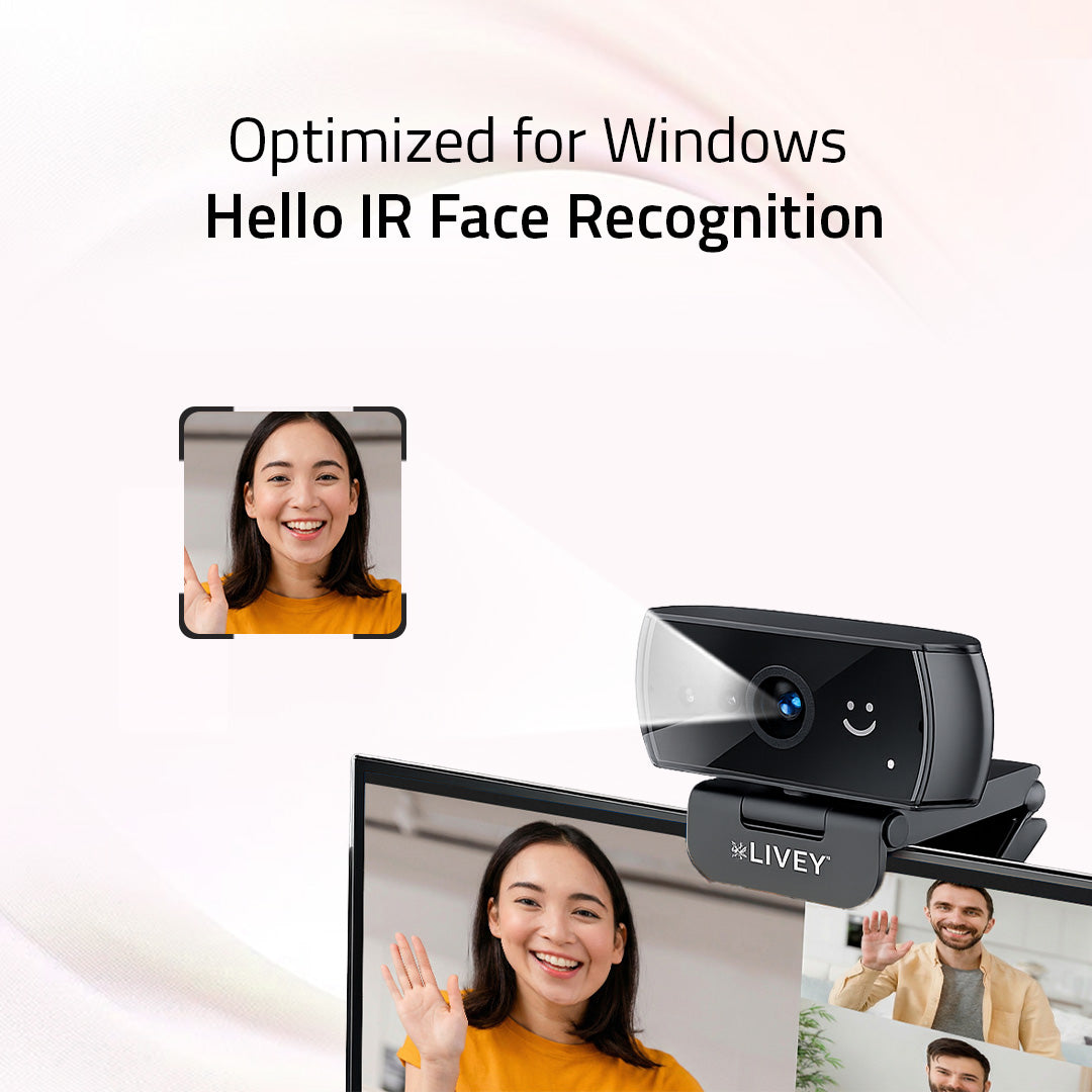 RealSight WCH100 HelloSync IR Webcam for Windows Hello Face Login