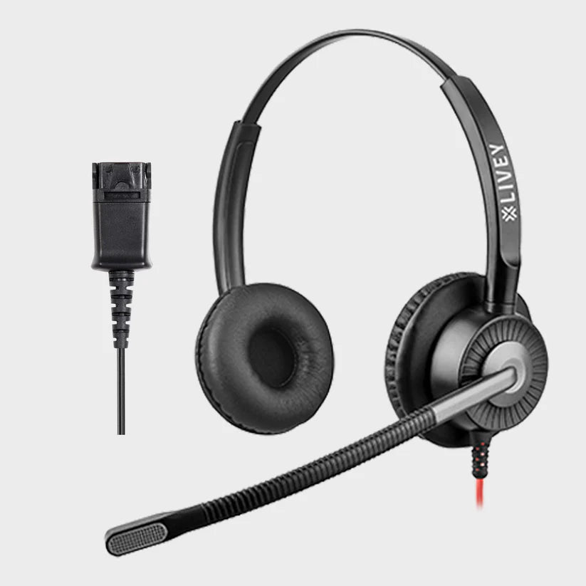LIVEY 311DP QD + USB Combo Headset