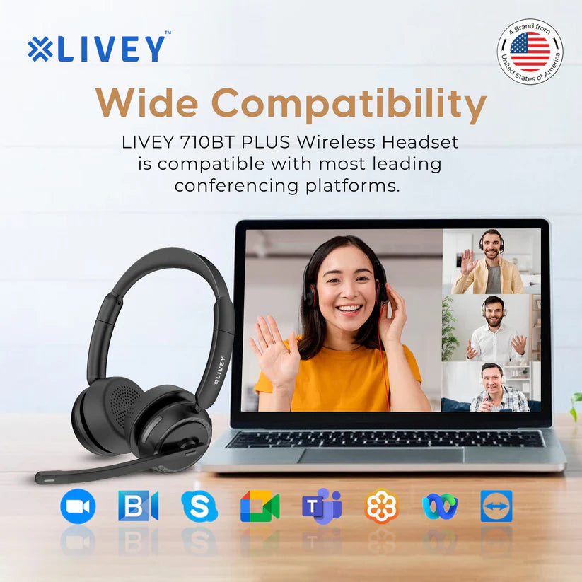 LIVEY Audixa 710BT PLUS Headset