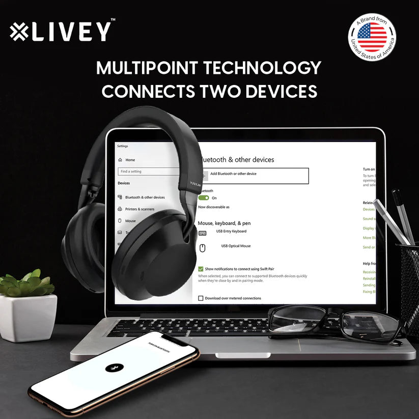 LIVEY 910BT-ANC Headset