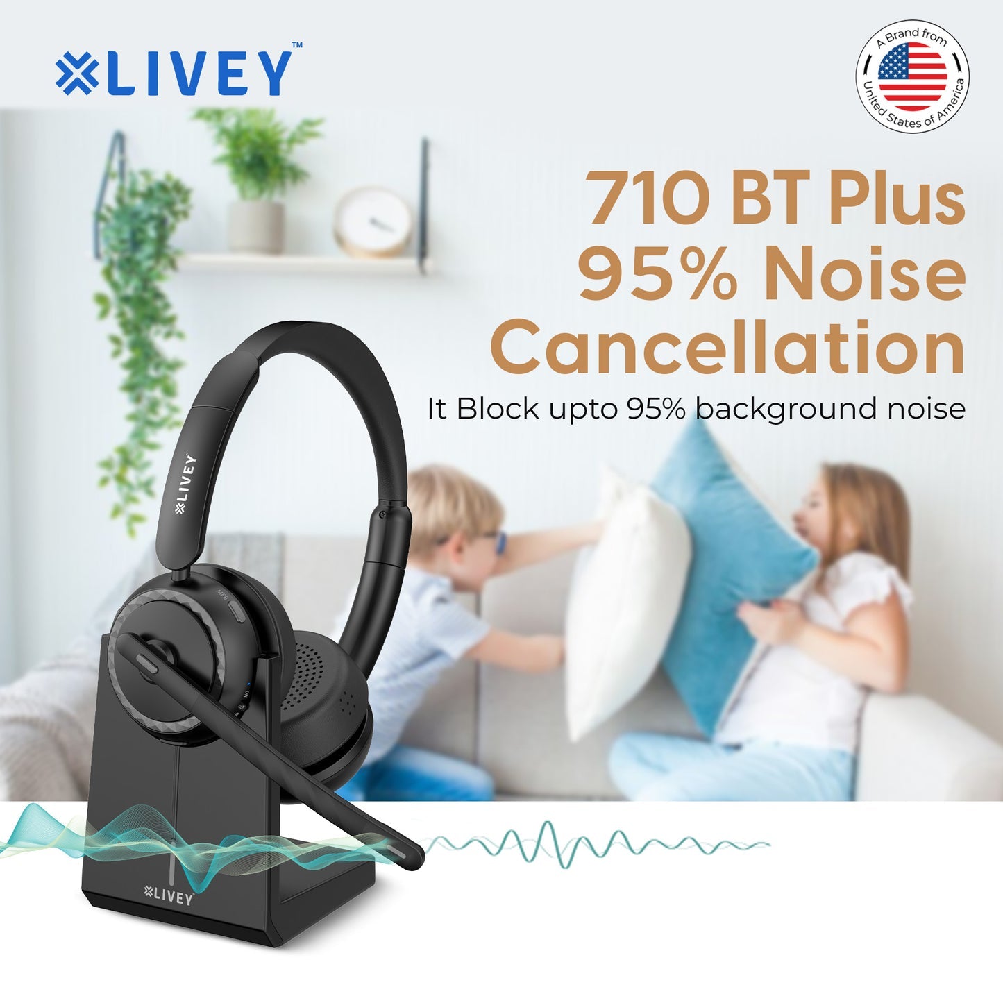 LIVEY 710BT PLUS Headset